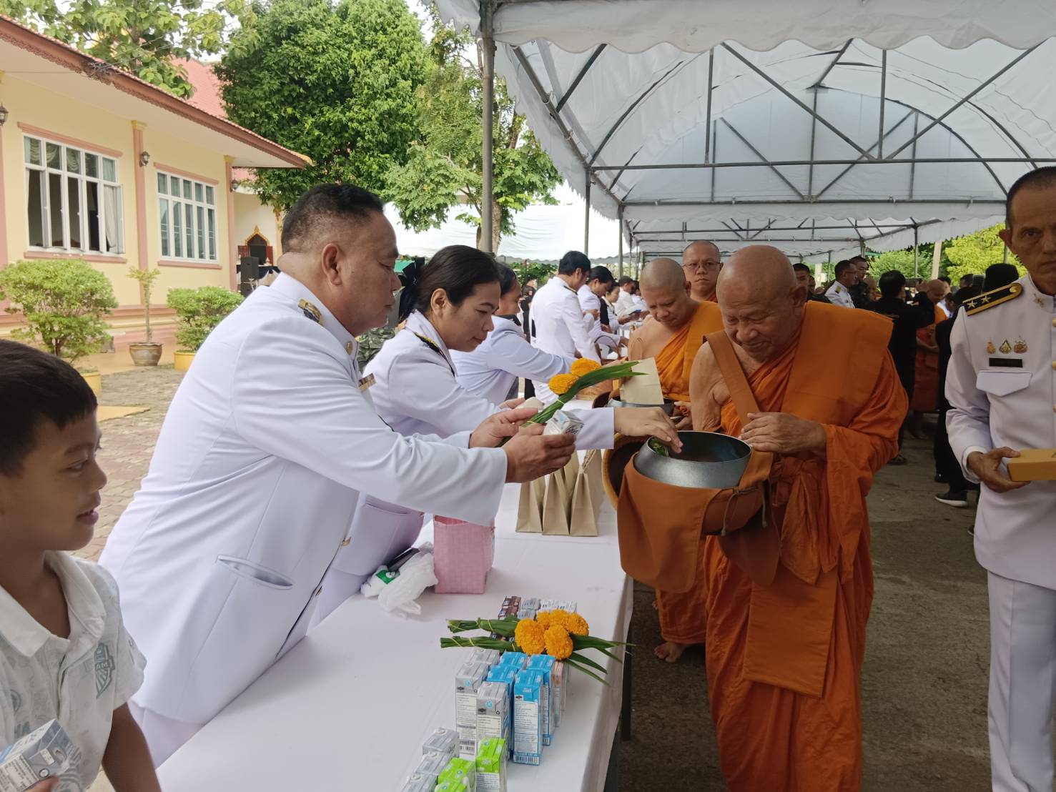title - วันที่ 30 กรกฎาคม 2569 นายประเสริฐ กาญจนเกียรติกุล ปฏิรูปที่ดินจังหวัดบุรีรัมย์ มอบหมายให้กลุ่มยุทธศาสตร์และการปฏิรูปที่ดิน สำนักงานการปฏิรูปที่ดินจังหวัดบุรีรัมย์ ร่วมพิธีบำเพ็ญกุศลปัญญาสมวาร 50 วัน อุทิศถวายเป็นพระราชกุศลแด่สมเด็จพระเจ้าลูกเธอเจ้าฟ้าพัชรกิติยาภานเรนทิราเทพยวดี กรมหลวงราชสาริณีสิริพัชร มหาวัชรราชธิดา